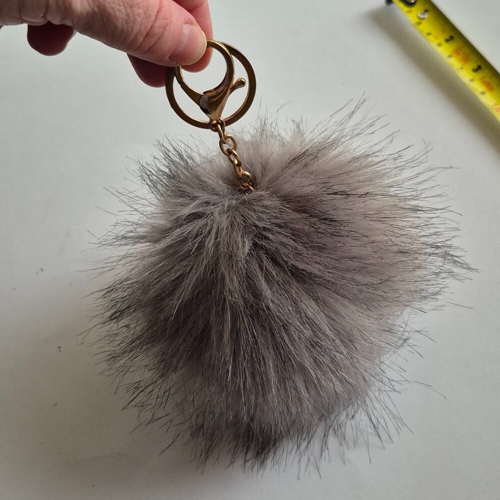 Fuzzy Keychain